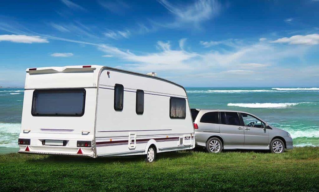 Caravan By The Beach